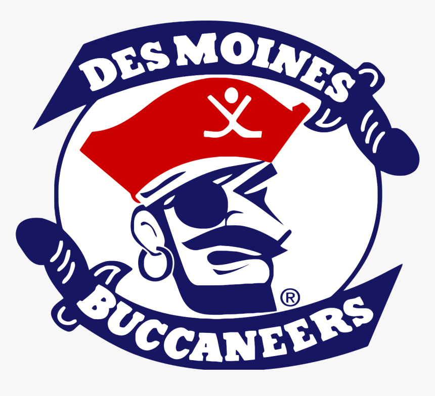 Des Moines Buccaneers Logo, HD Png Download
