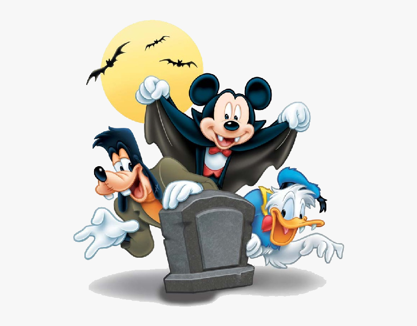 Mickey Donald Goofy Halloween, HD Png Download