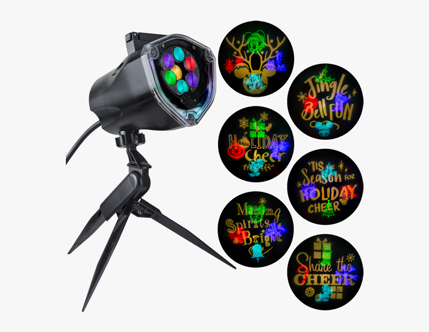 Mickey And Friends Whirl A Motionâ„¢ Silhouetteâ„¢ - Projection Whirl A Motion, HD Png Download