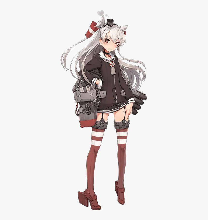 Anime Kantai Collection Amatsukaze, HD Png Download