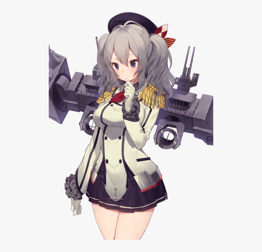 Human Hair Color Anime Figurine Mecha - Kantai Collection Kashima Card, HD Png Download