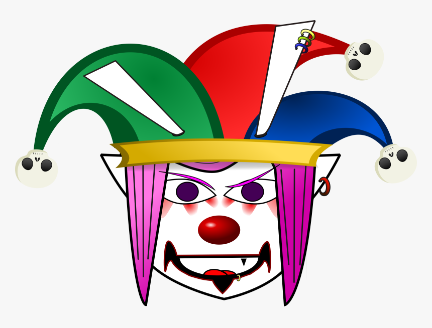 Transparent Clown Clipart Png - Clown Clipart Evil, Png Download