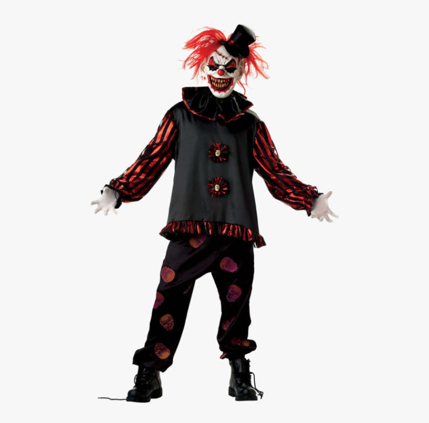 Evil Clown Png - Killer Clown Costume, Transparent Png