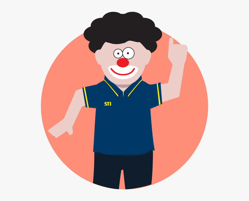 Coach Clown - Cartoon, HD Png Download