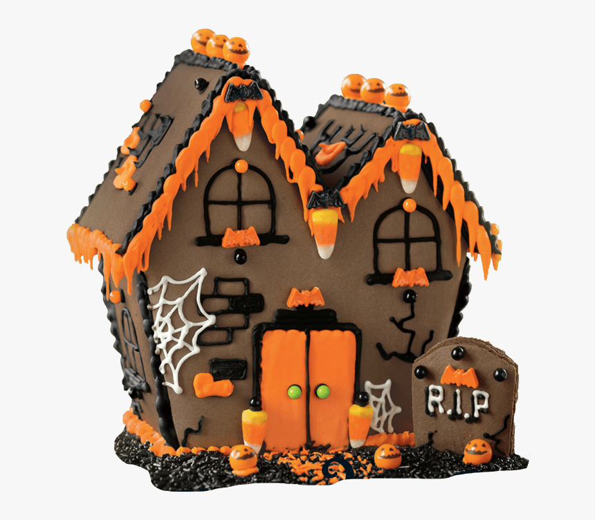 Spooky Haunted Gingerbread House, HD Png Download