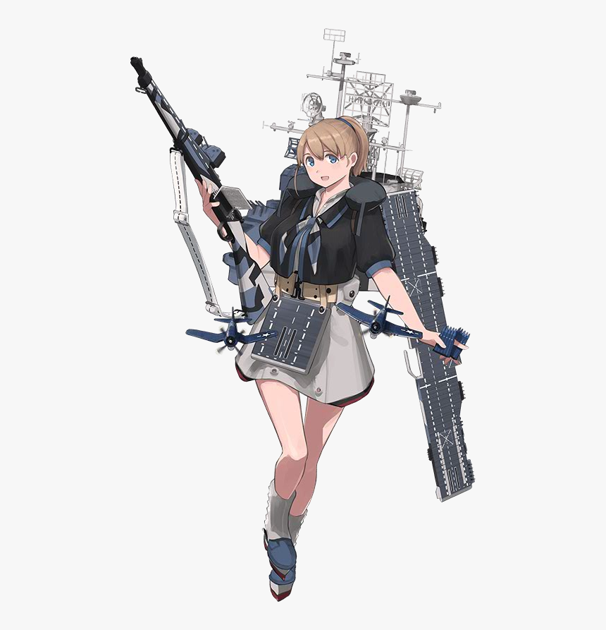 Intrepid Drawn By Shibafu (glock23) - Intrepid Kancolle, HD Png Download
