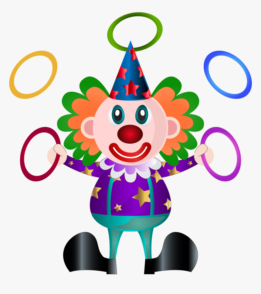 Clown Png Clip Art Picture - Clown Clipart Png, Transparent Png