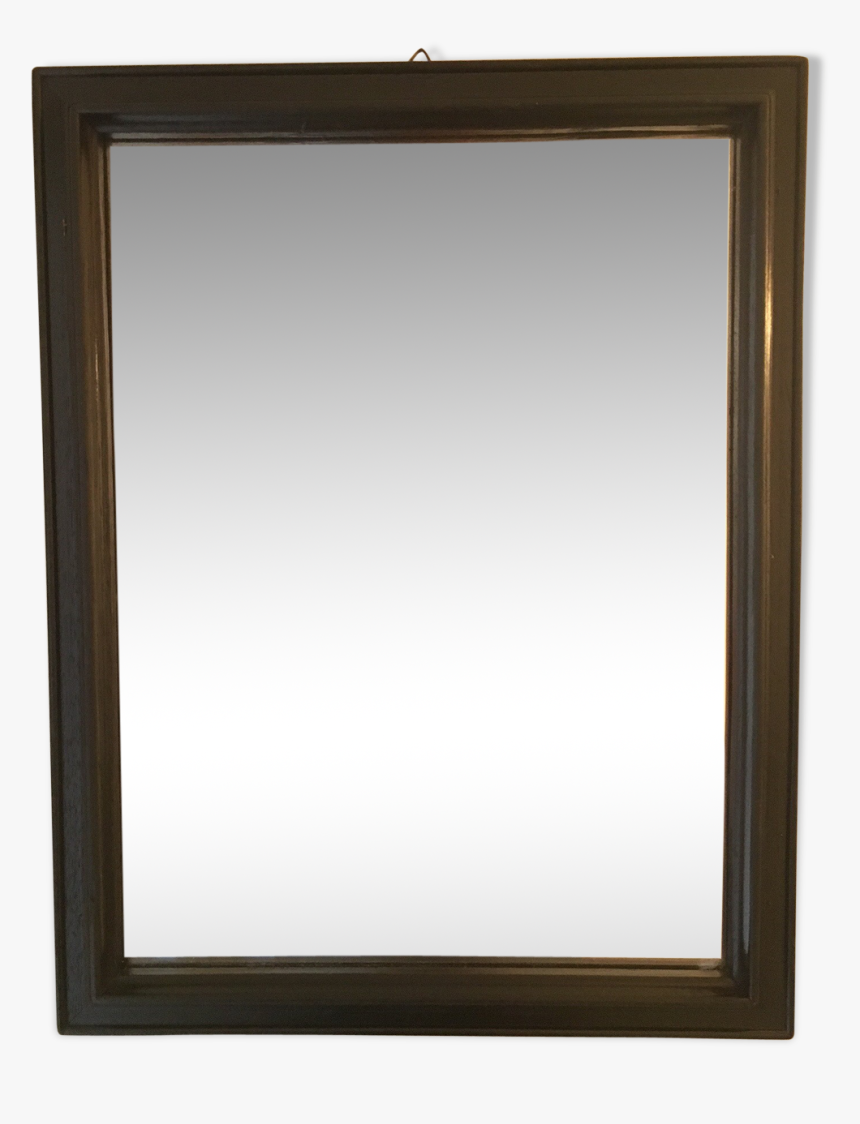 Old Mirror Wooden Frame 44x34cm 
 Src Https - Mirror, HD Png Download