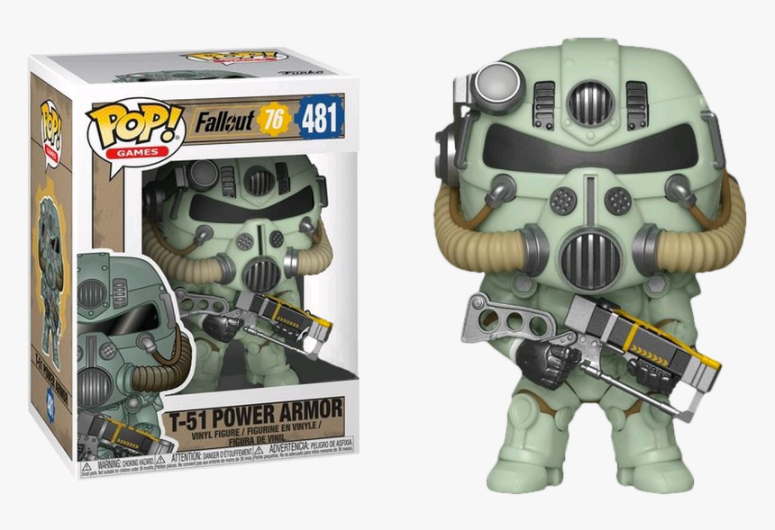 T 51 Power Armor Funko Pop, HD Png Download