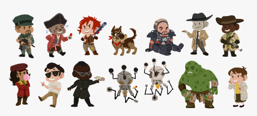 Fallout Персонажи,fallout Компаньоны, Hancock,джон - Fallout Персонажи, HD Png Download