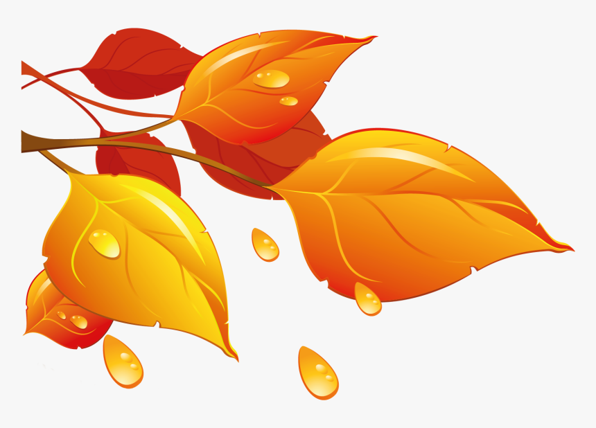 Transparent Autumn Leaves Png - Clip Transparent Autumn Leaves, Png Download