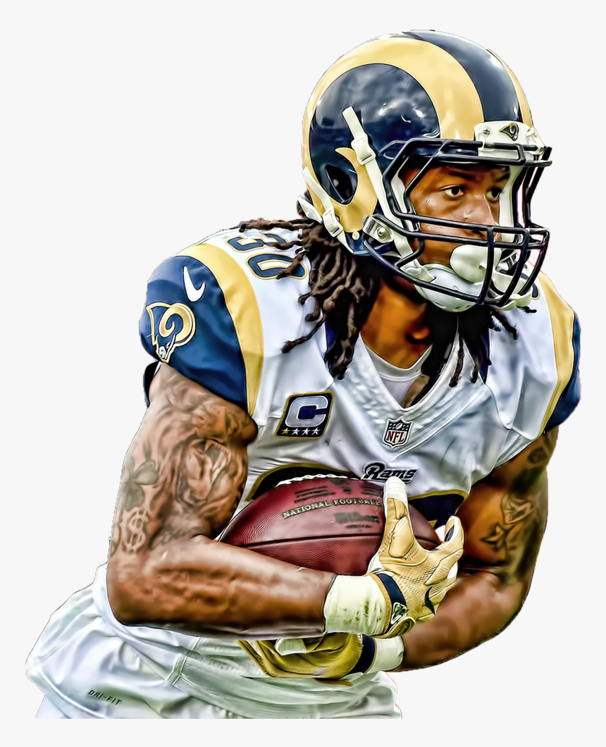Nfl Players Png - Los Angeles Rams Player Png, Transparent Png