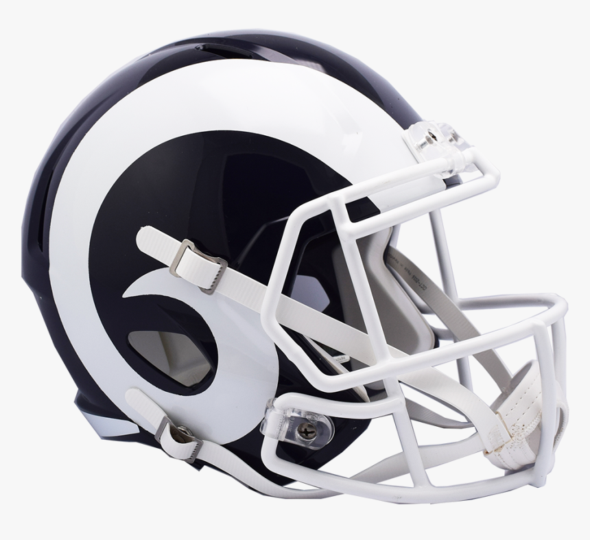 Los Angeles Rams Speed Replica Helmet - Rams Football Helmet, HD Png Download