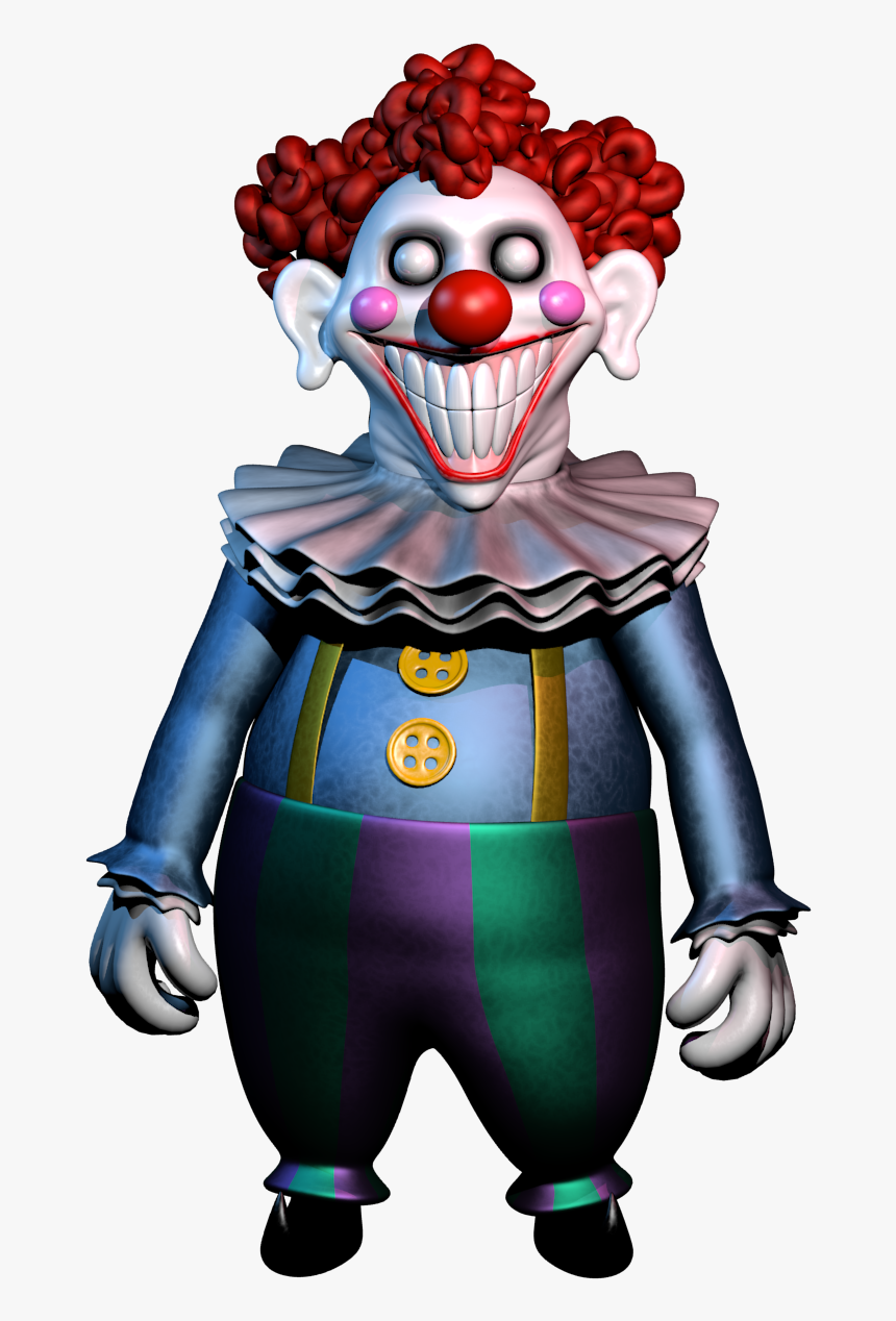 Tipi Drawing Killer Klown Transparent Png Clipart Free - Freddy Fazbear's Pizzeria Simulator, Png Download