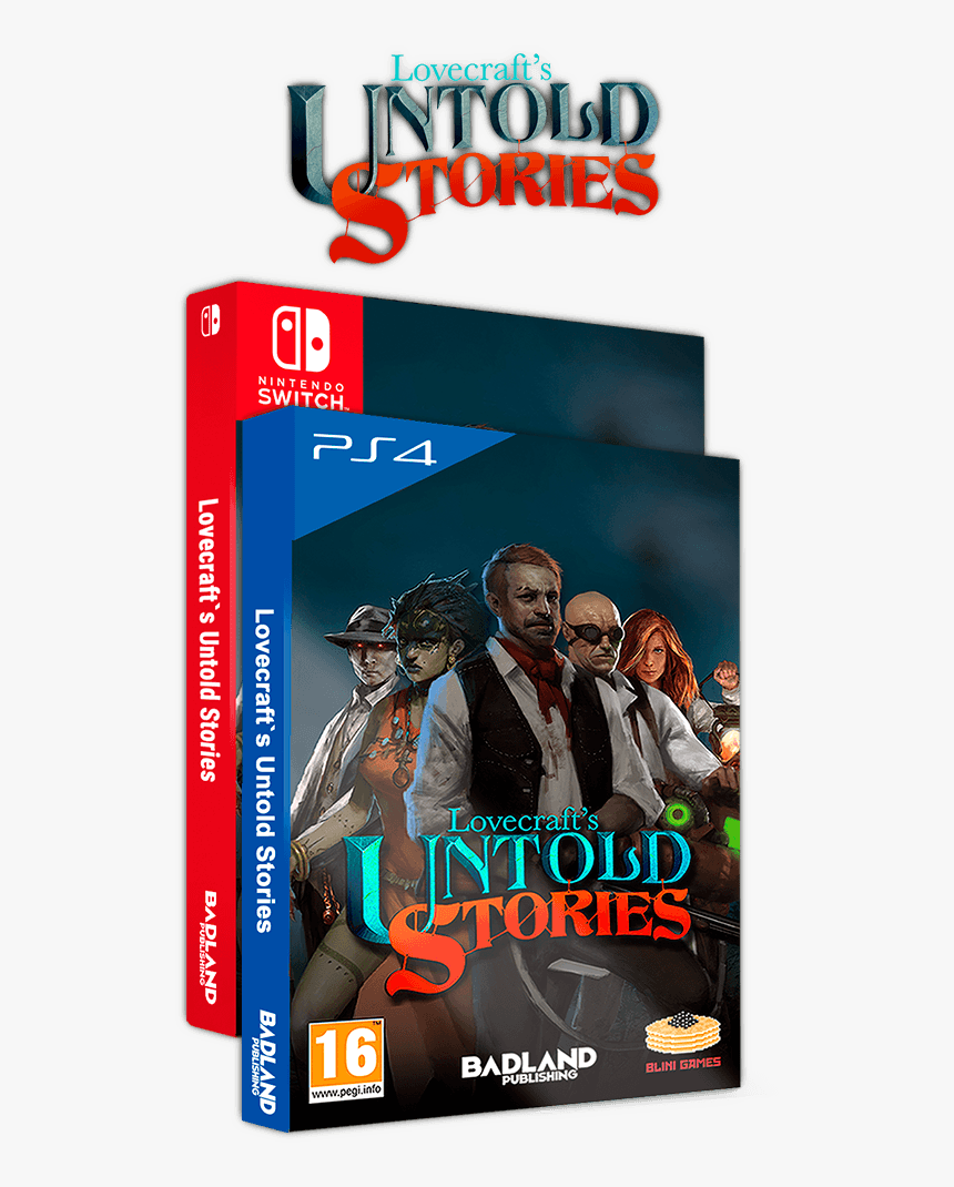 Badland Publishing Lovecraft Untold Stories Collector - Lovecraft's Untold Stories Nintendo Switch, HD Png Download