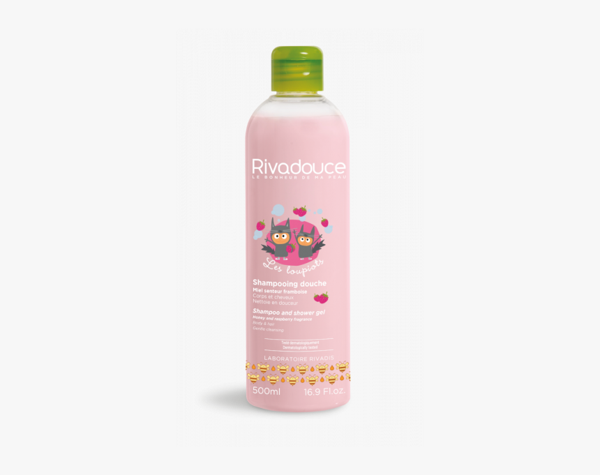 Rivadouce Loupiots Shampooing Douche Miel Et Framboise - Rivadouce Loupiots, HD Png Download