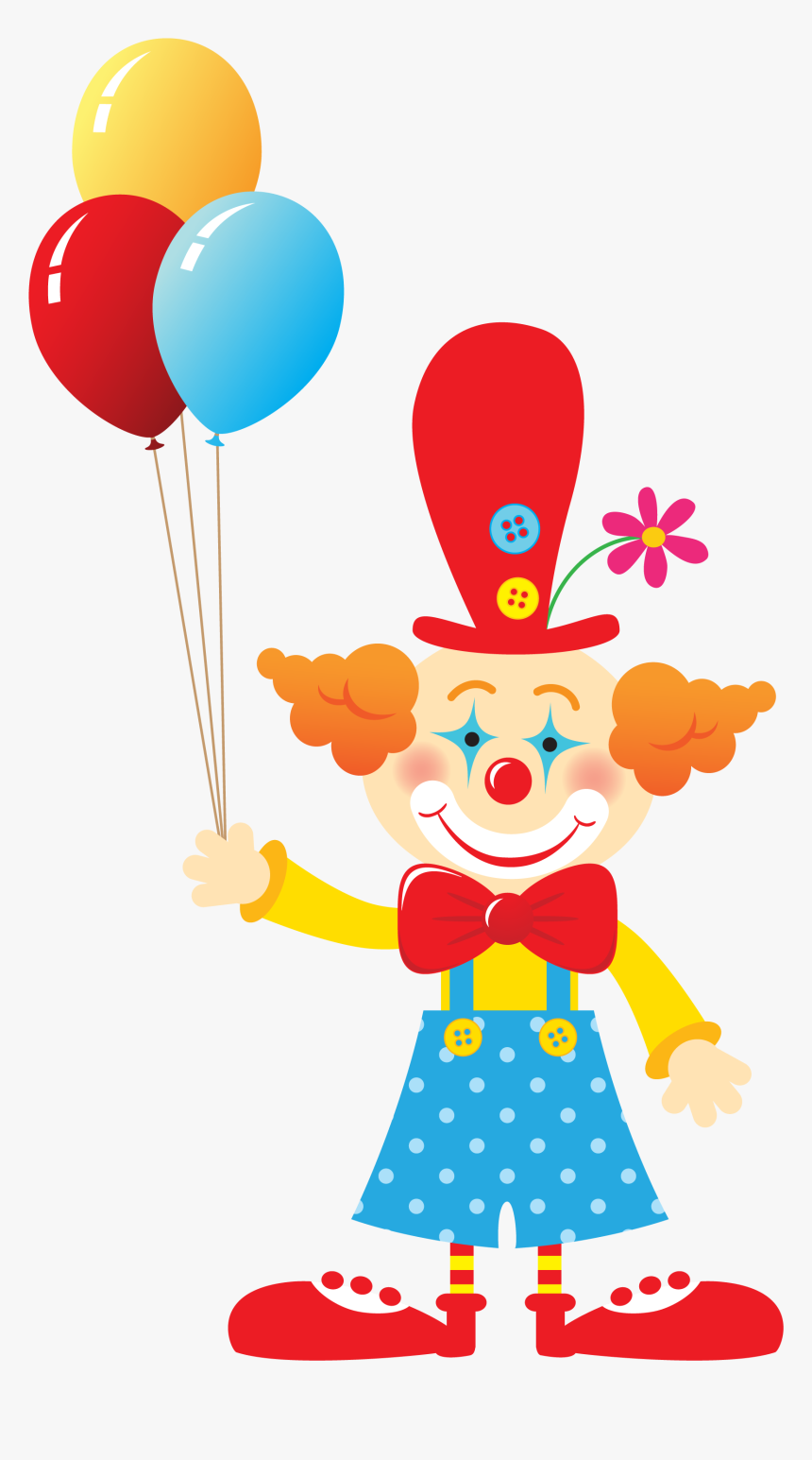 Clip Art Clowns Patterns - Clown Clipart, HD Png Download