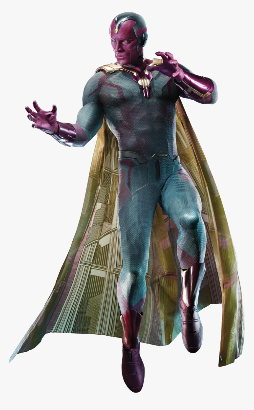Captain Marvel Widow States United Black America Clipart - Captain America Civil War Vision Png, Transparent Png