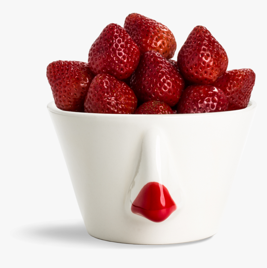 Bowl Of Strawberries Png - Strawberry, Transparent Png
