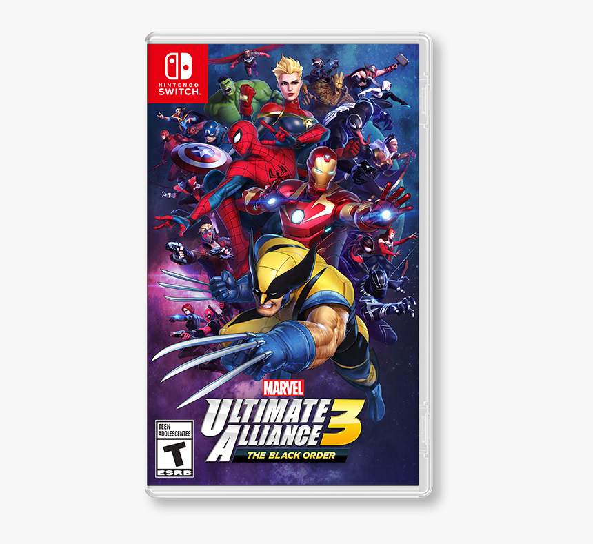 Marvel Ultimate Alliance - Nintendo Switch Marvel Ultimate Alliance 3, HD Png Download