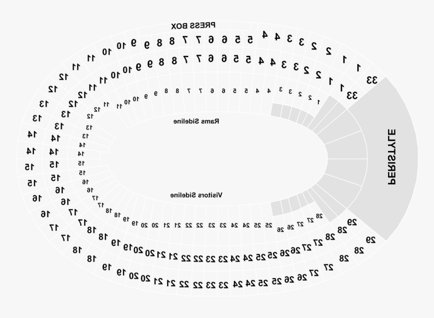 Los Angeles Rams Schedule 2018 With Nfl Preseason Los - Heart Abandoned, HD Png Download