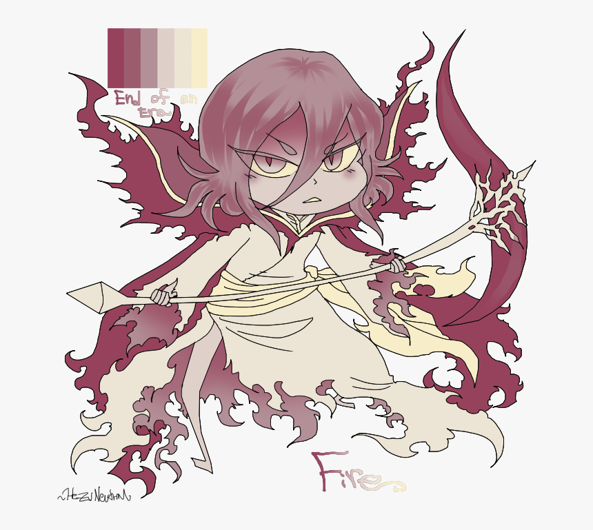 Palette Rukia The White Moon, The Ice Queen, The Soul - Cartoon, HD Png Download