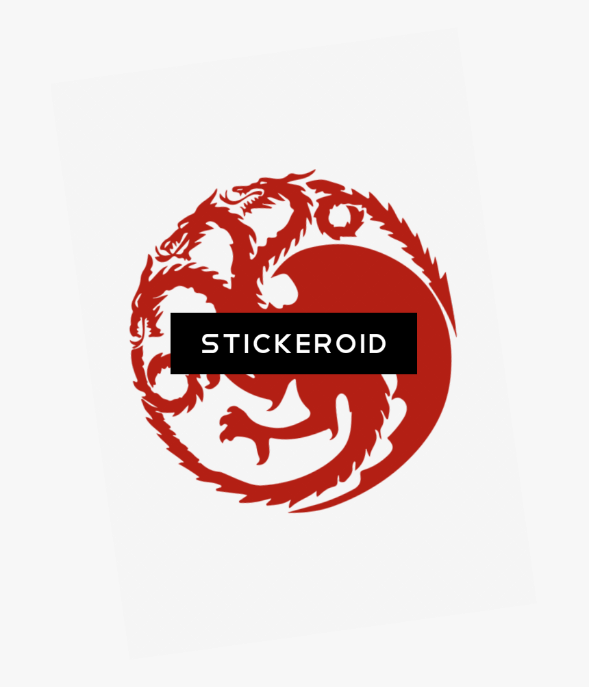 Targaryen Png - Targaryen Gothrones - House Targaryen Logo Png, Transparent Png