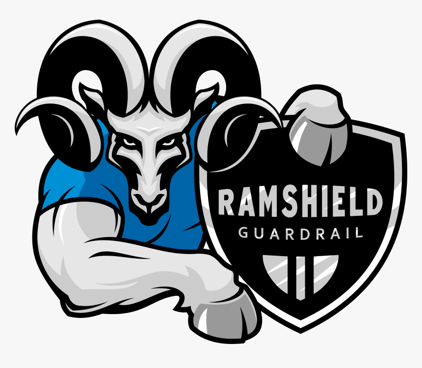 Ramshield Guardrail - Cartoon - Cartoon, HD Png Download