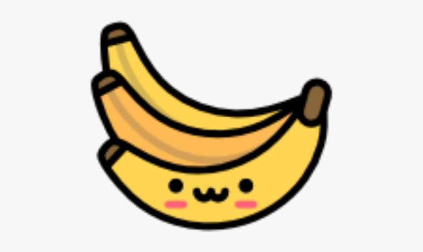 Banana Svg Kawaii - Banana Kawaii, HD Png Download