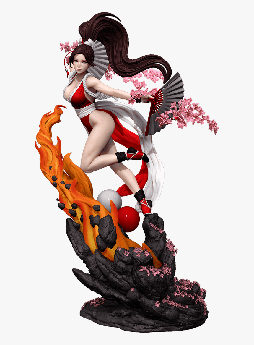 Snk S Mai Shiranui - Illustration, HD Png Download