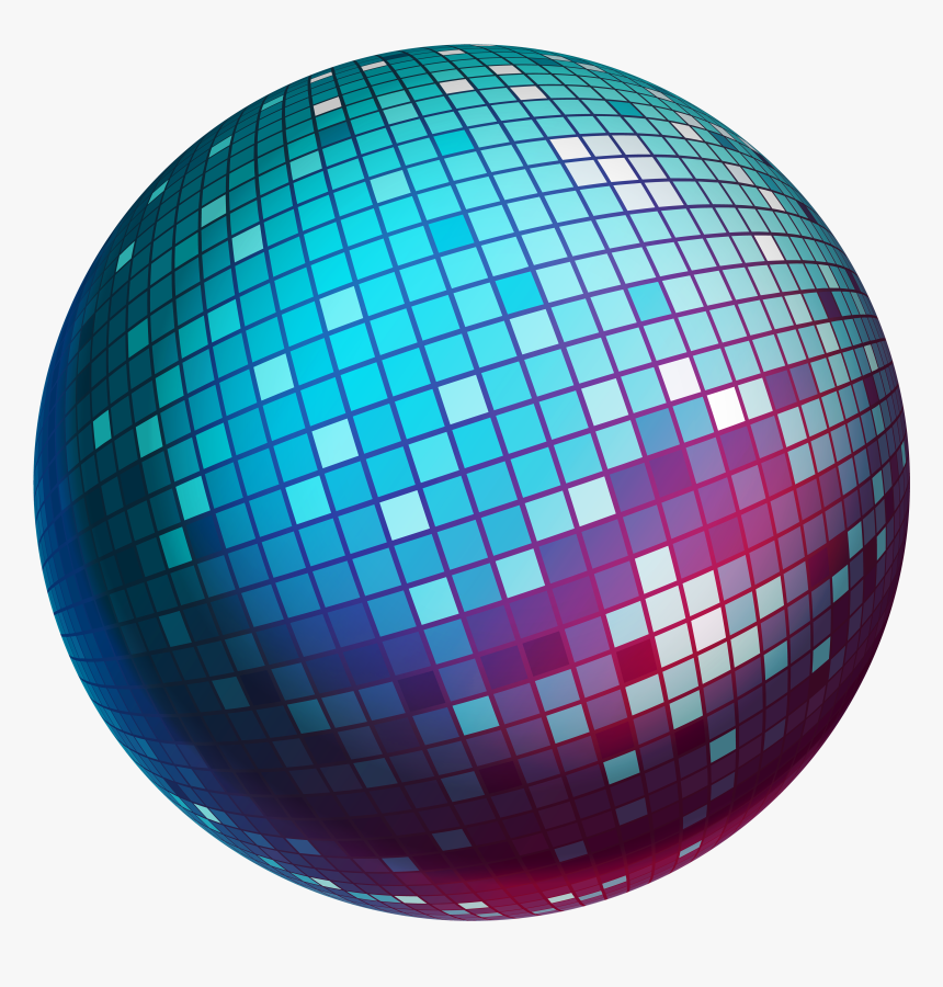 Transparent Golf Ball Clipart - Transparent Background Disco Ball Png, Png Download