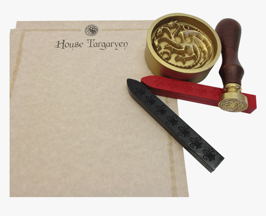 Game Of Thrones House Targaryen Deluxe Stationery Set - Antique, HD Png Download