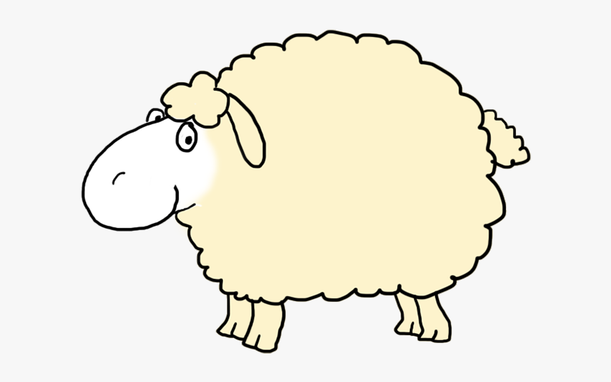 Easter Lamb - Cartoon, HD Png Download