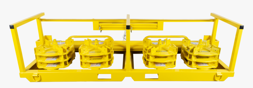 Weighted Base Crate Storage - Safety Railing Weighted Base Plates, HD Png Download