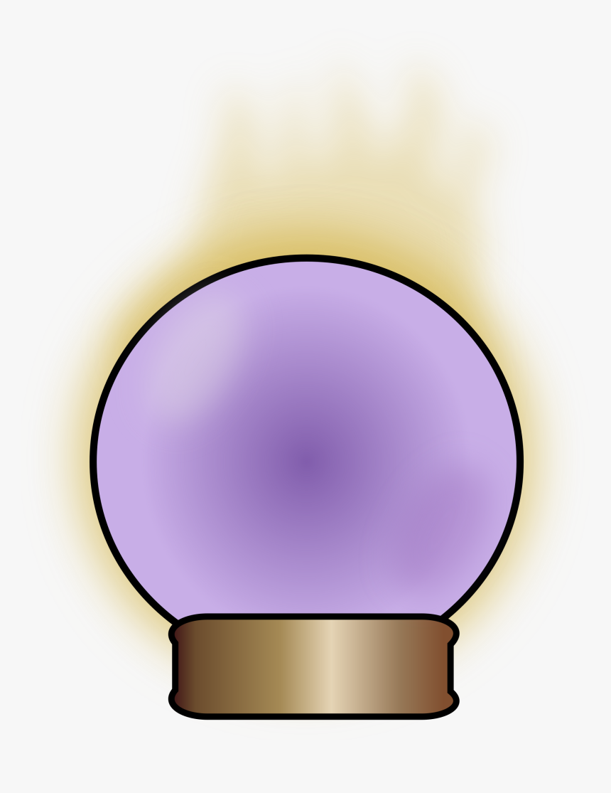 Crystal Ball Clip Arts - Crystal Ball Clipart, HD Png Download