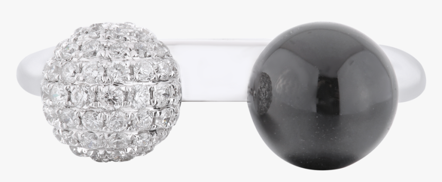 Distinctive Disco Ball Diamond Ring - Crystal, HD Png Download