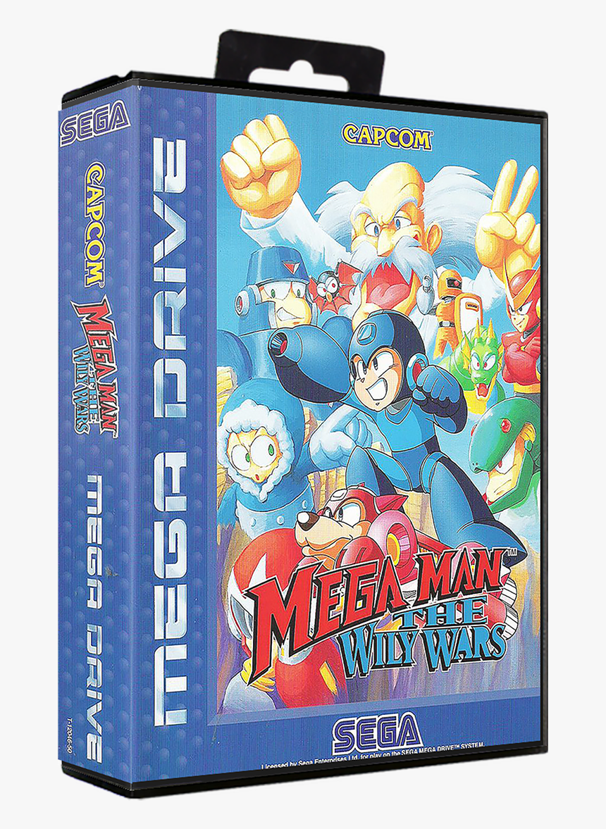 Mega Man The Wily Wars Genesis, HD Png Download