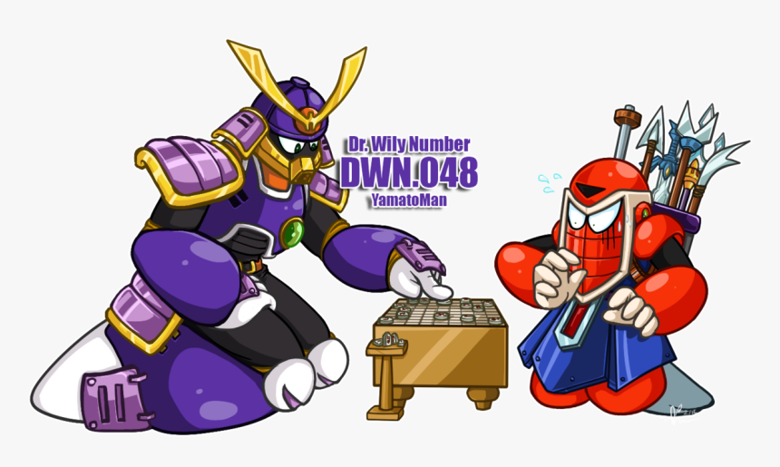 Yamato Man Mega Man Art, HD Png Download