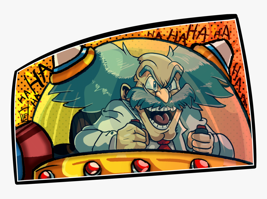 Although I’m Aware Of The New Sonic Movie Trailer, - Cartoon, HD Png Download