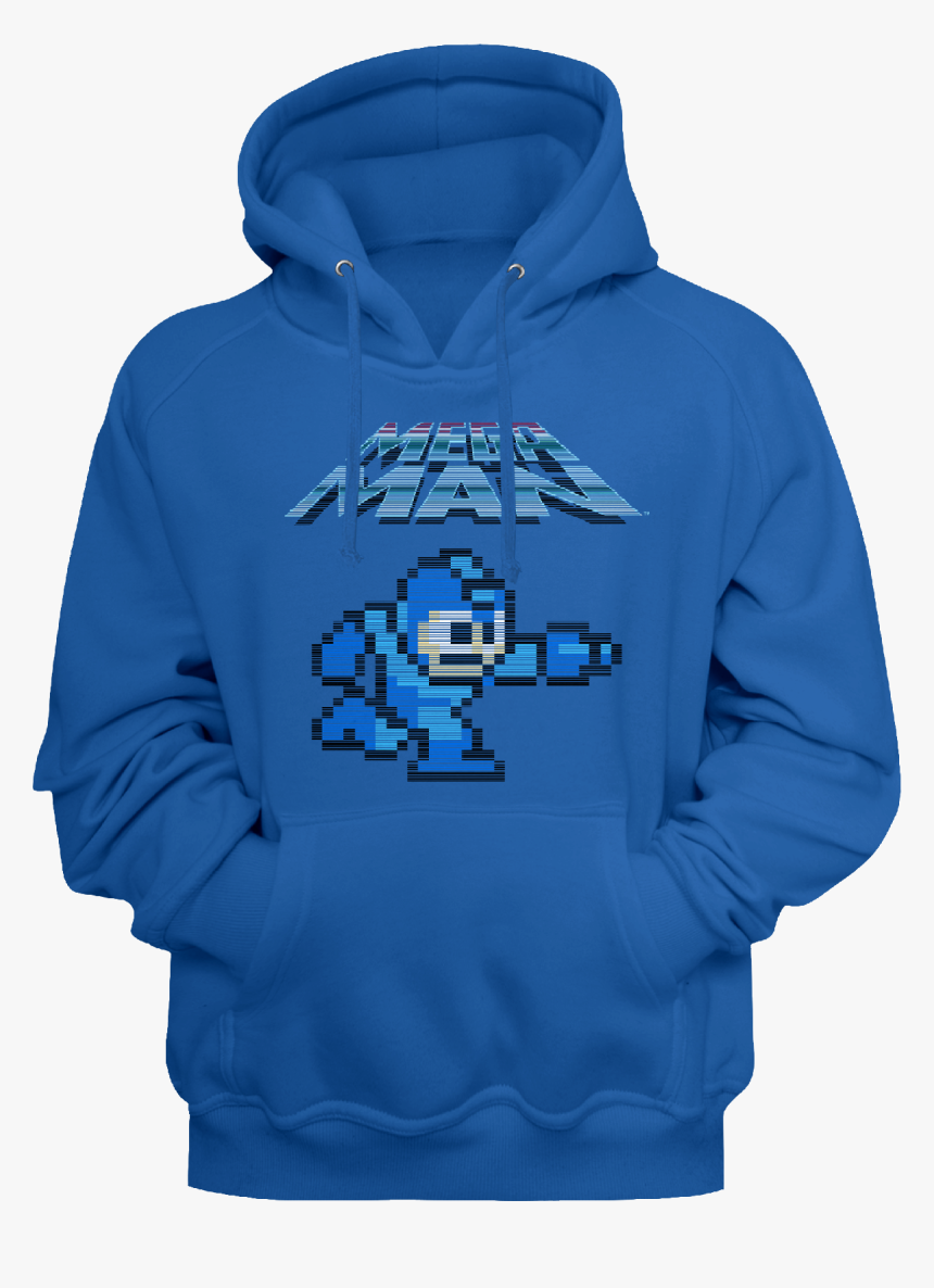 Mega Man Hoodie - Hoodie, HD Png Download