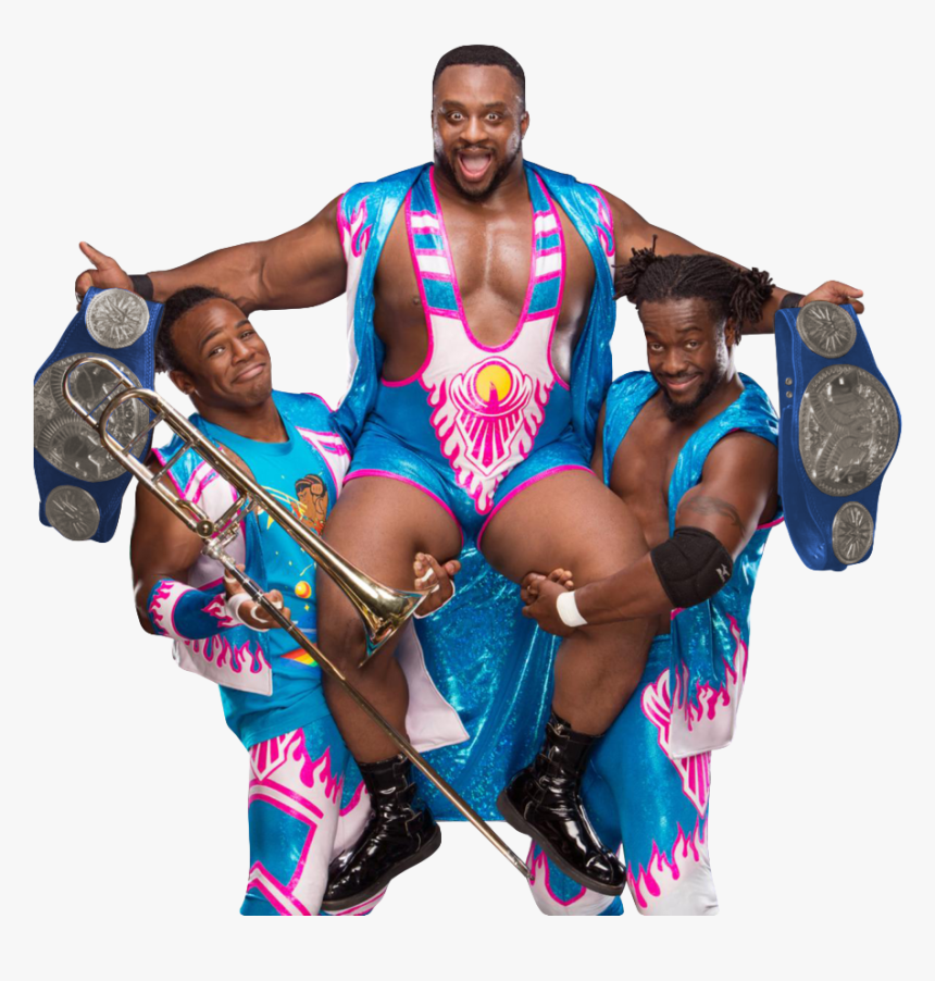 The New Day Smackdown Tag Teams Champs 2017 Png By New Day Smackdown