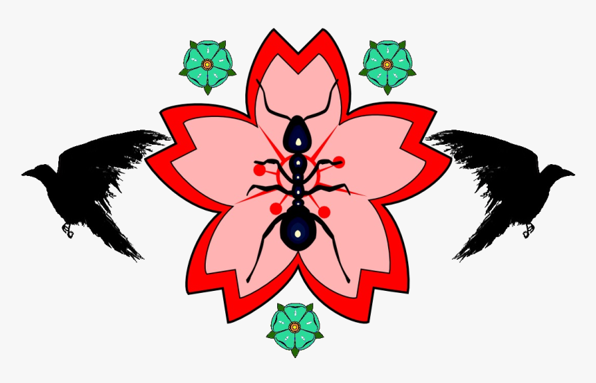 Sakura Vector Black And White, HD Png Download