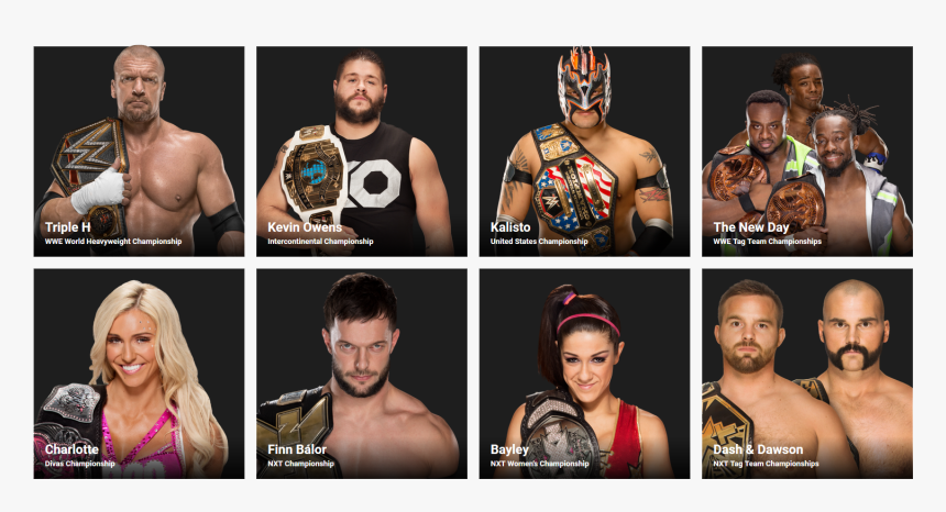 Current Wwe Champions - Wwe Champions, HD Png Download