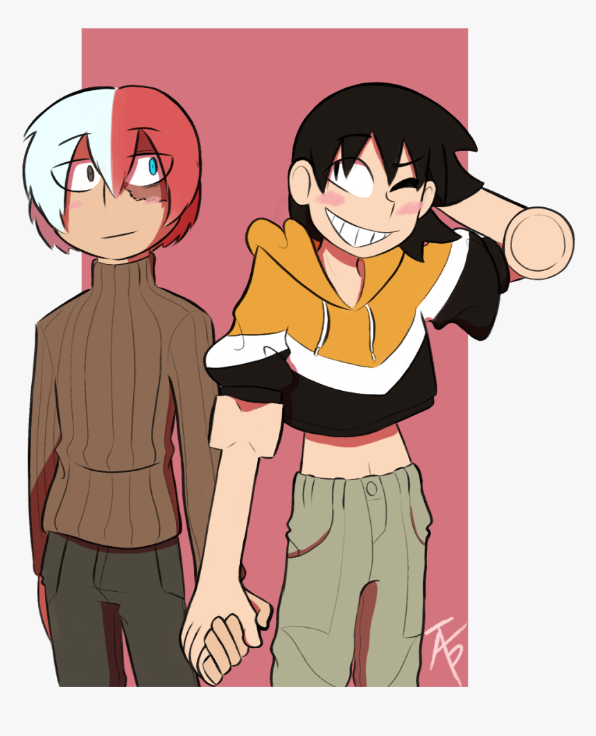 Sero Hanta X Todoroki, HD Png Download