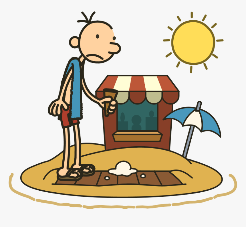 Wblogo - Diary Of A Wimpy Kid Beach, HD Png Download