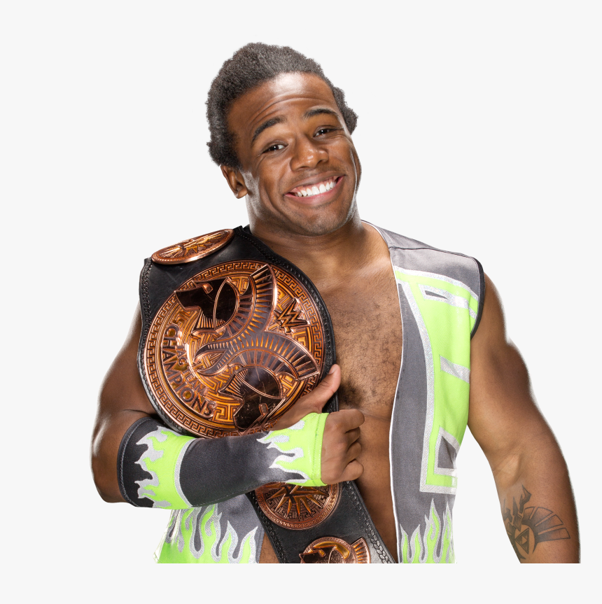 Xavier Woods Wwe Champion, HD Png Download