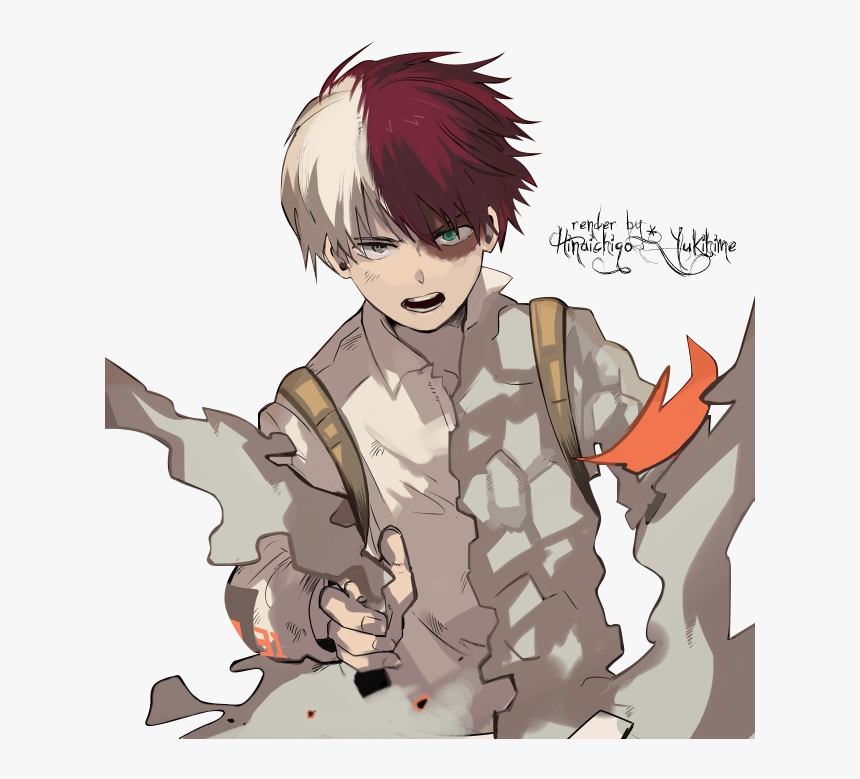 Boku No Hero Academia Todoroki Bakugo, HD Png Download