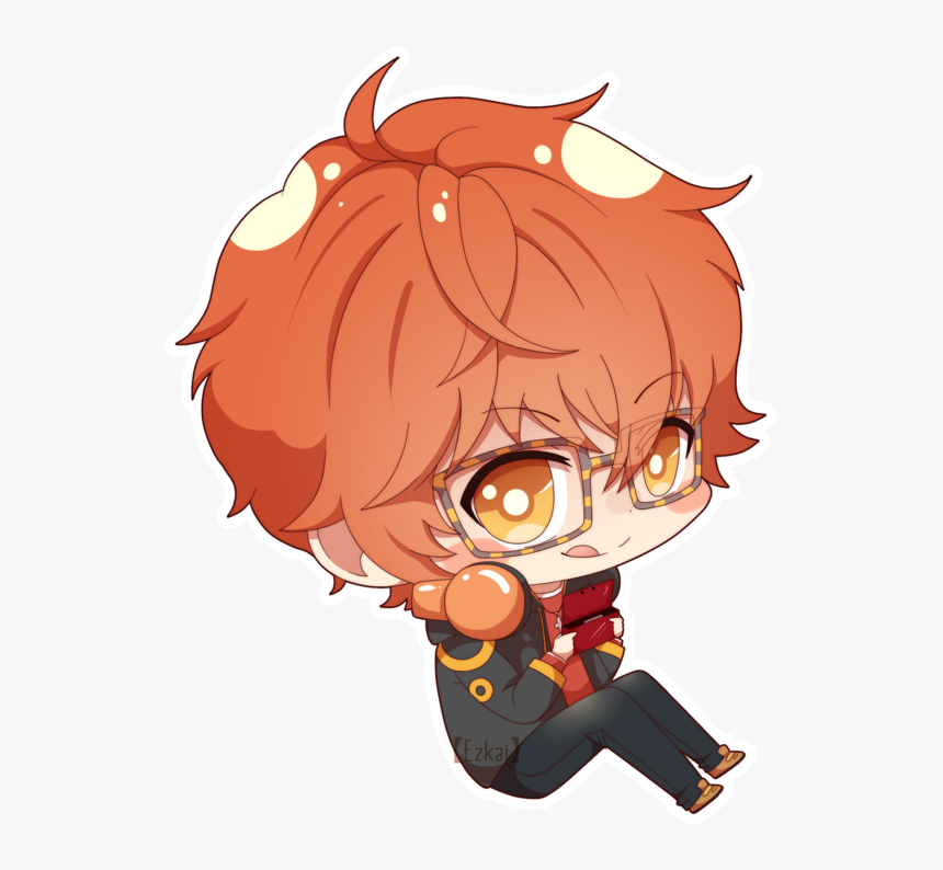 Mystic Messenger Chibi 707, HD Png Download