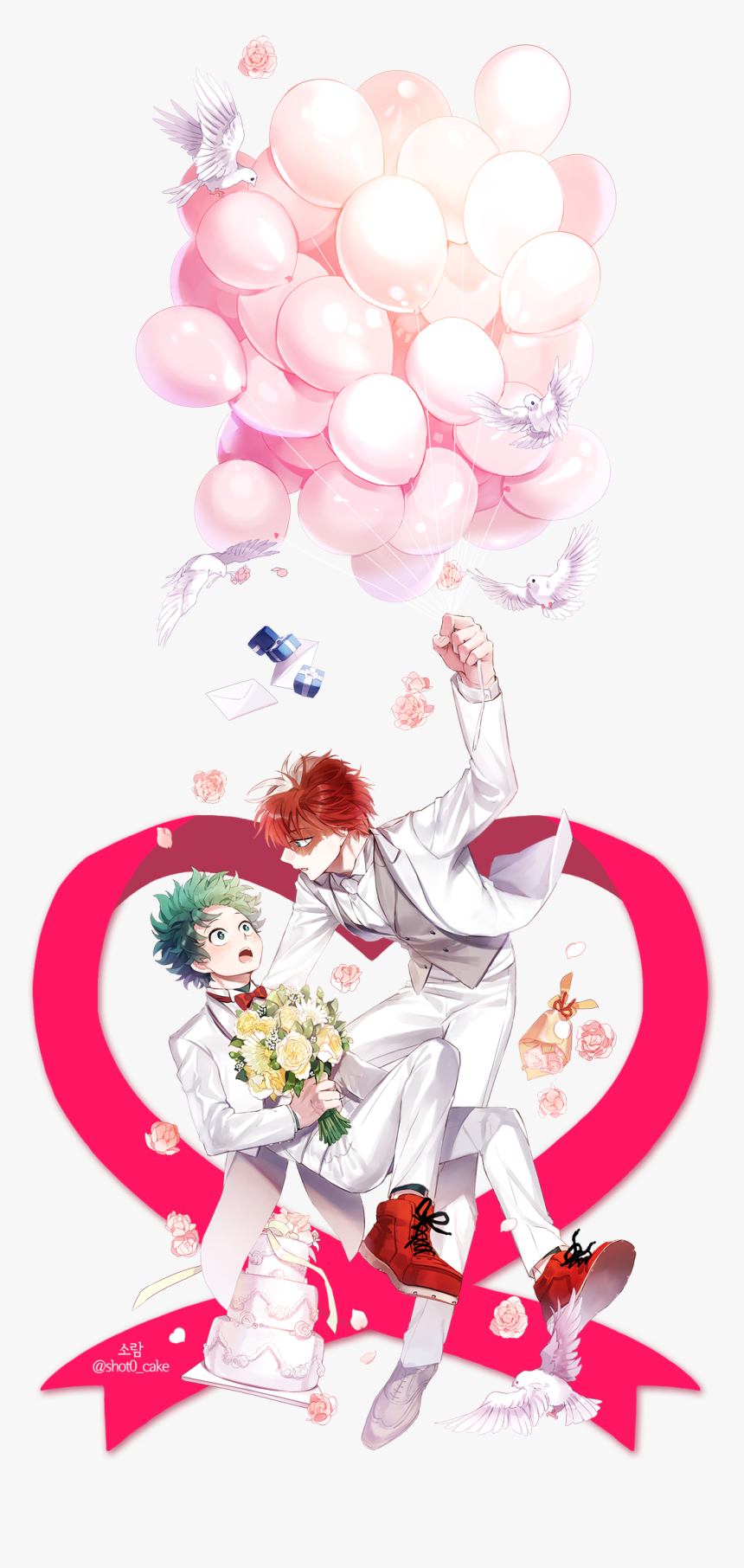 Todoroki Shouto Png, Transparent Png