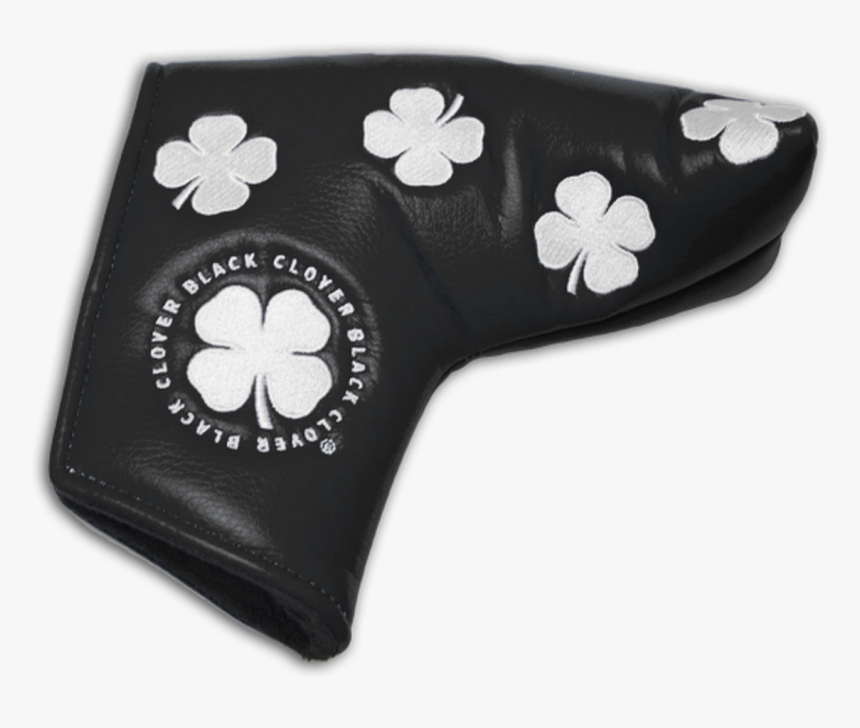 Black Clover All Over Clover Putter Cover - Coin Purse, HD Png Download
